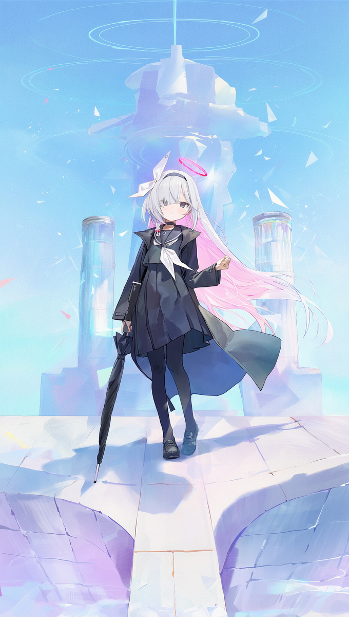 This is a pixiv picture whose title is Blue Archive Plana SET 01.