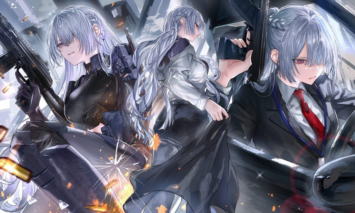 This is a pixiv picture whose title is 人形.