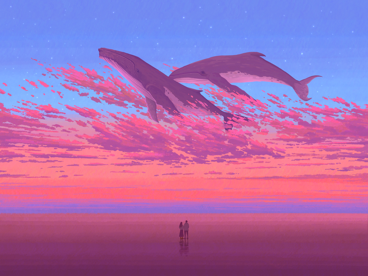 This is a pixiv picture whose title is SKY.
