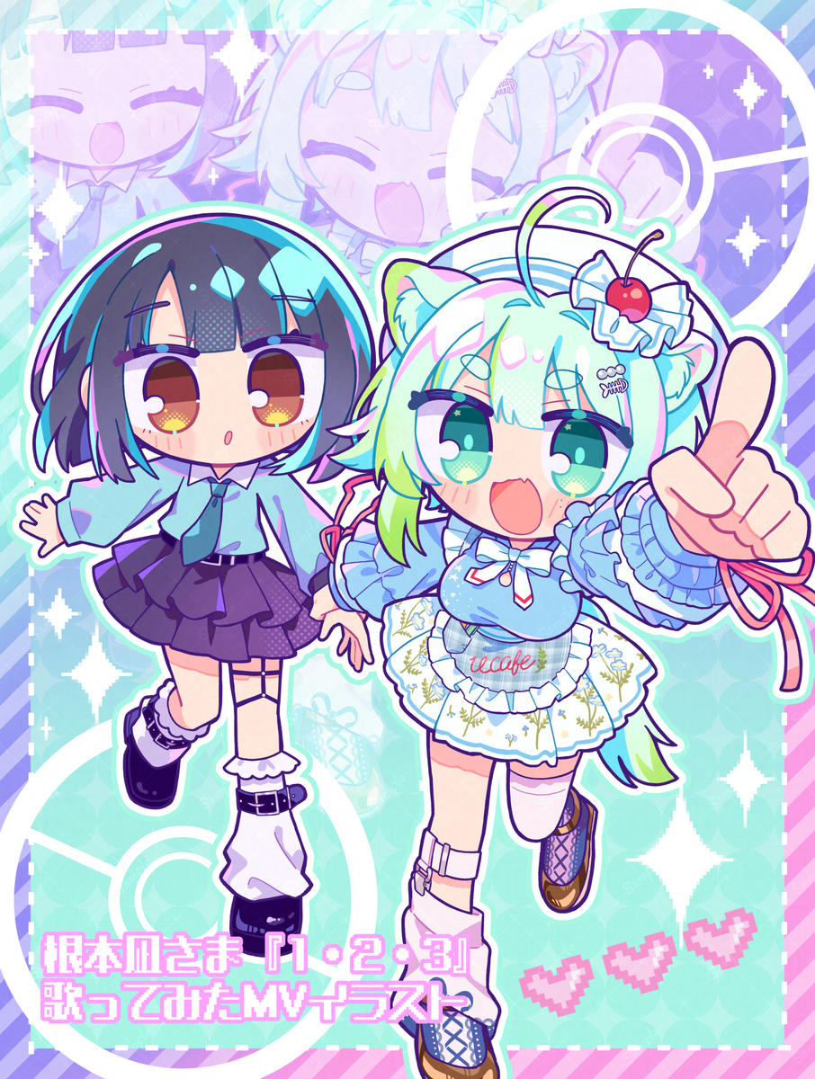 This is a pixiv picture whose title is ☝️.