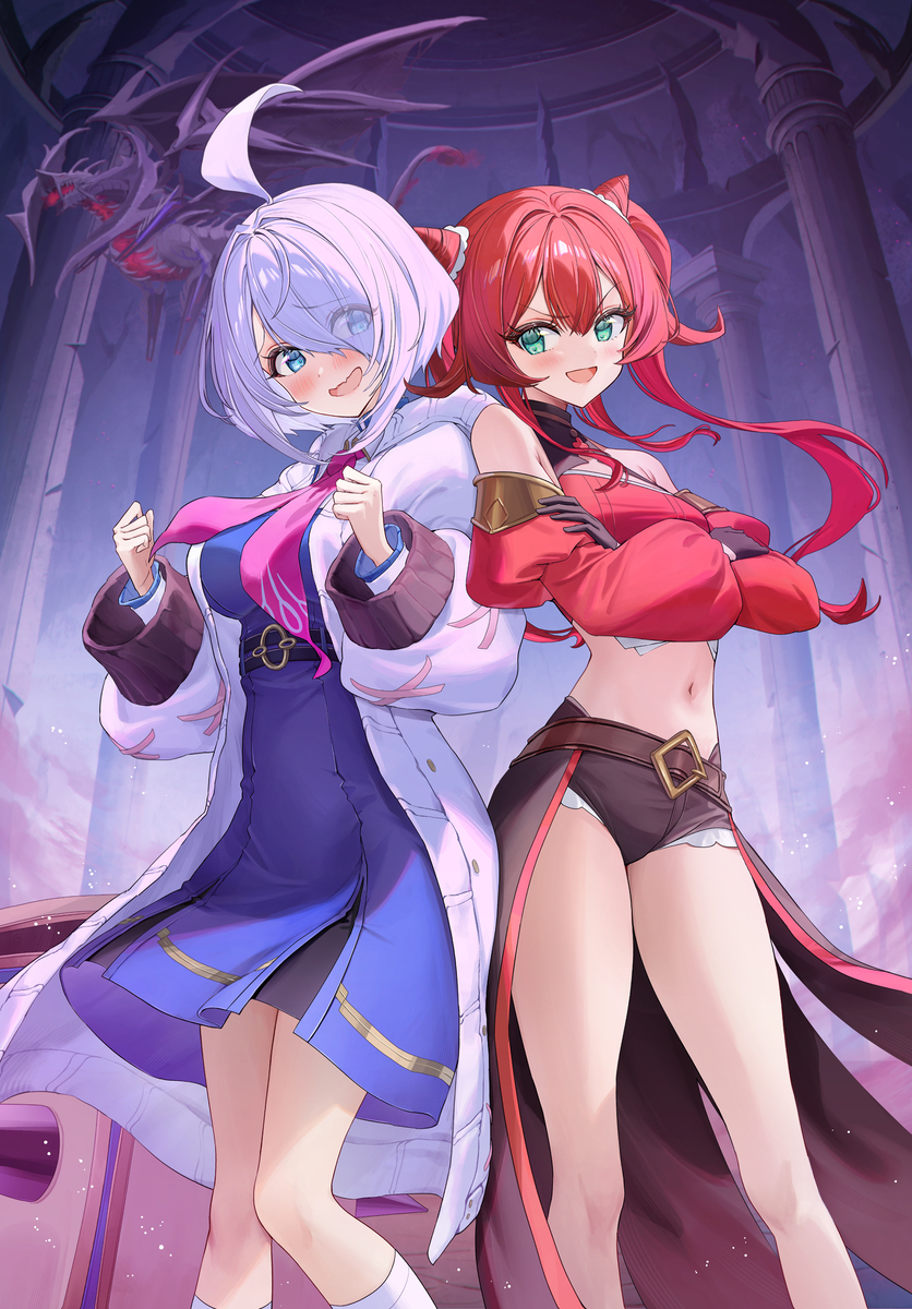 This is a pixiv picture whose title is 奈落ちゃんはコミュ凶です。第2巻.
