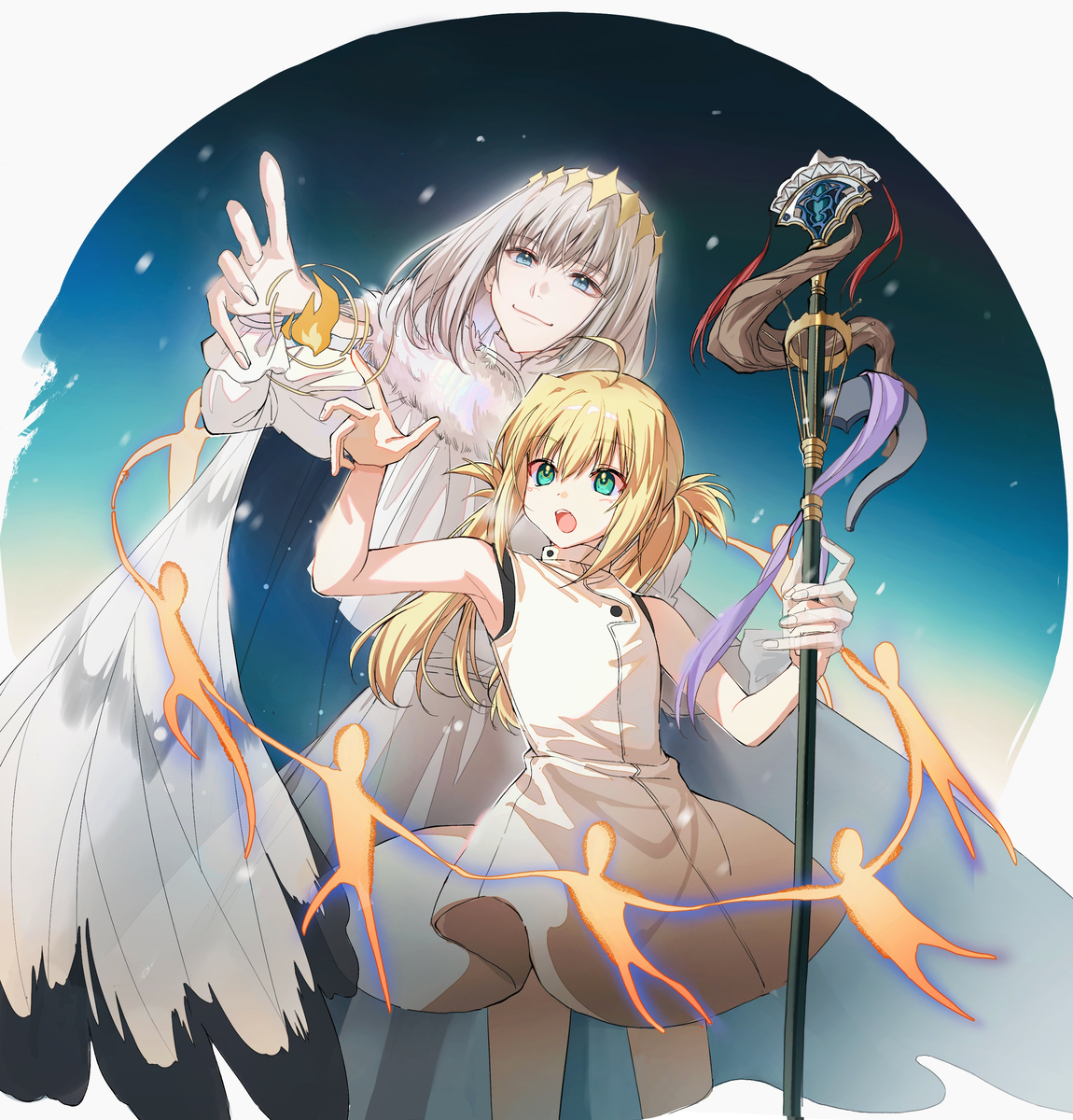 This is a pixiv picture whose title is 冬の記憶.