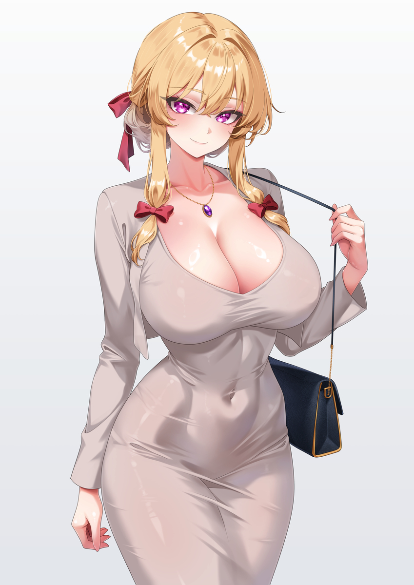 This is a pixiv picture whose title is 紫.