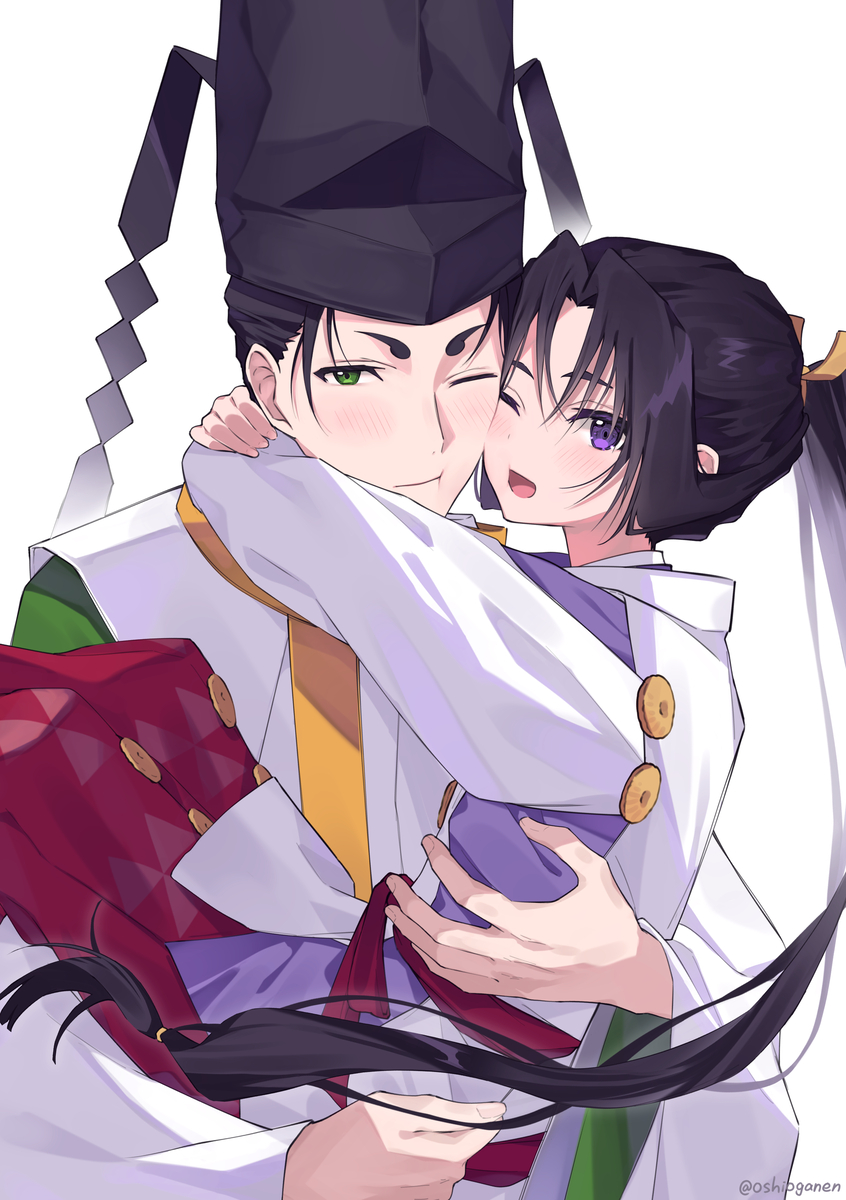 This is a pixiv picture whose title is 頼若.
