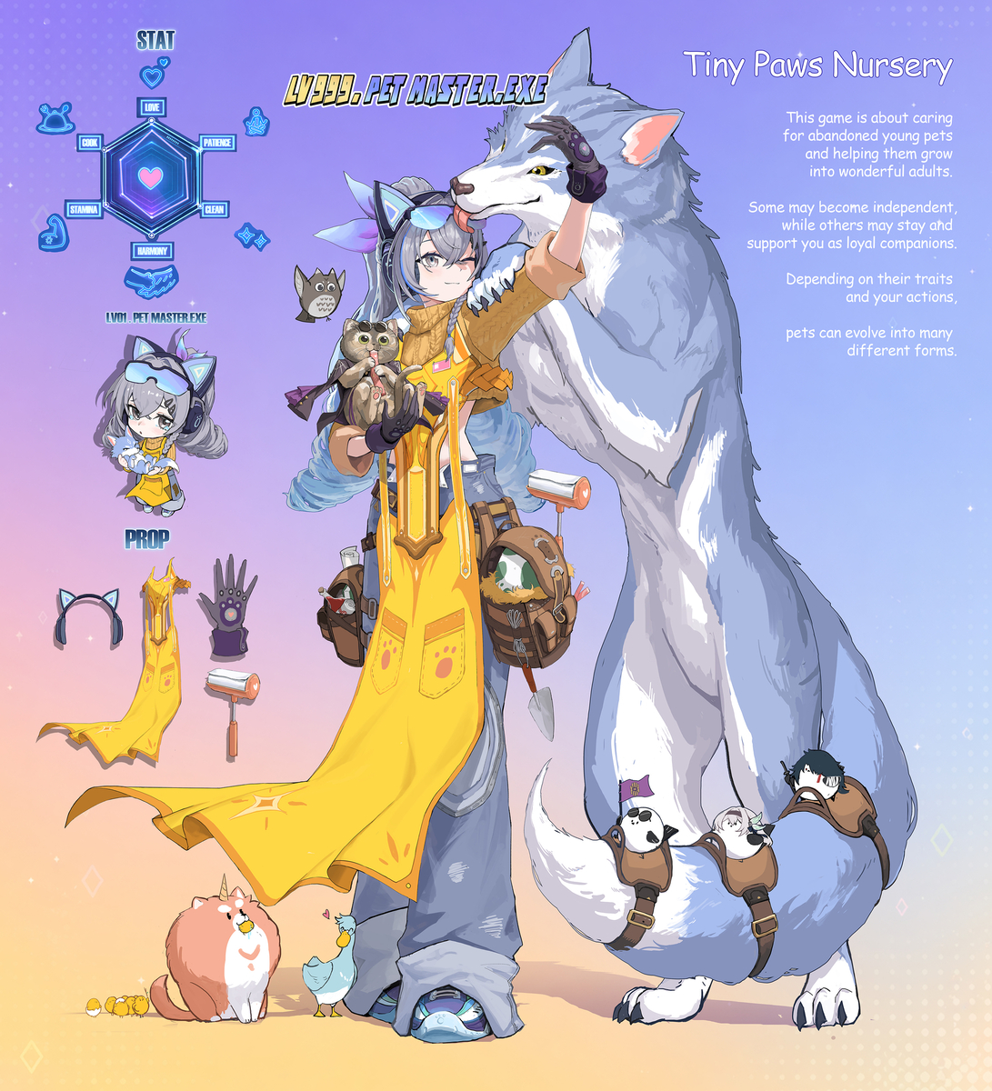 This is a pixiv picture whose title is SilverLeveling.