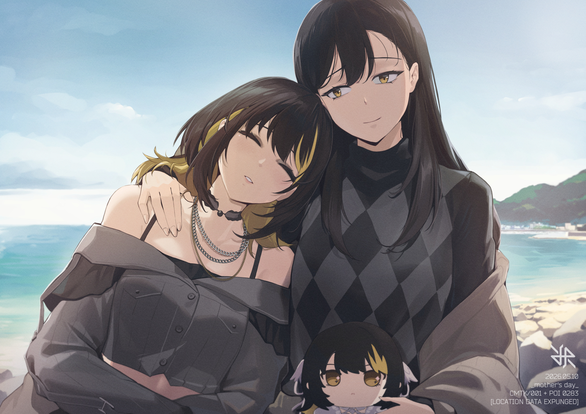 This is a pixiv picture whose title is mother's day.