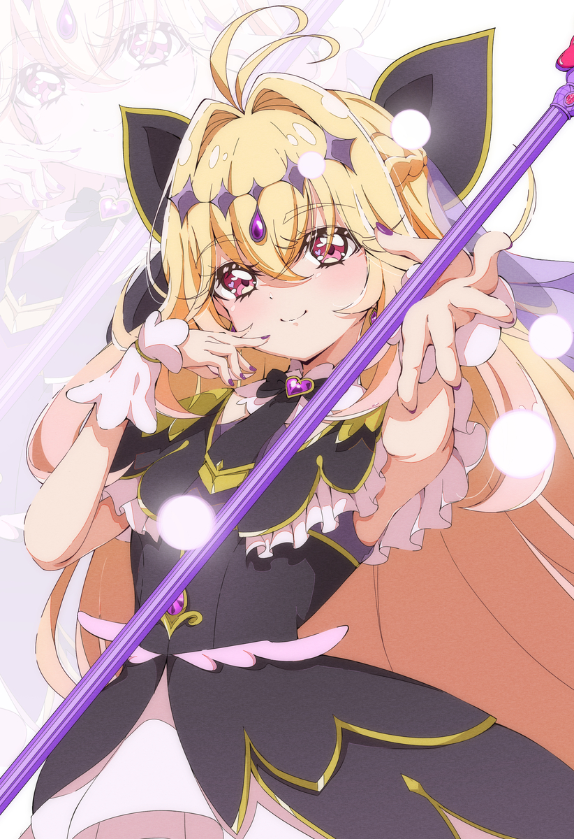 This is a pixiv picture whose title is キュアアルカナ・シャドウ.
