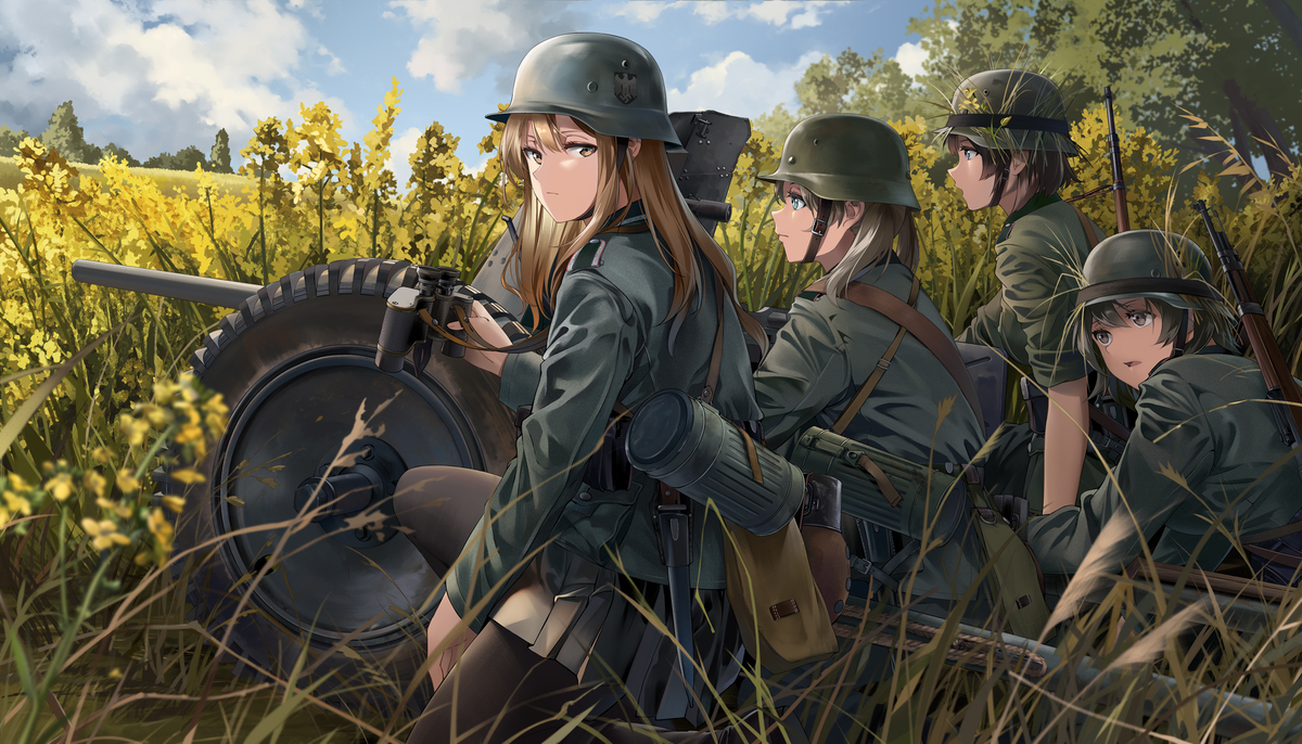 This is a pixiv picture whose title is Artillery I.