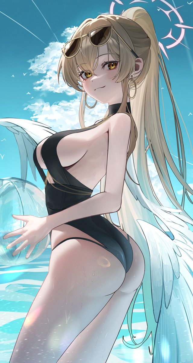 This is a pixiv picture whose title is 桐藤ナギサ.