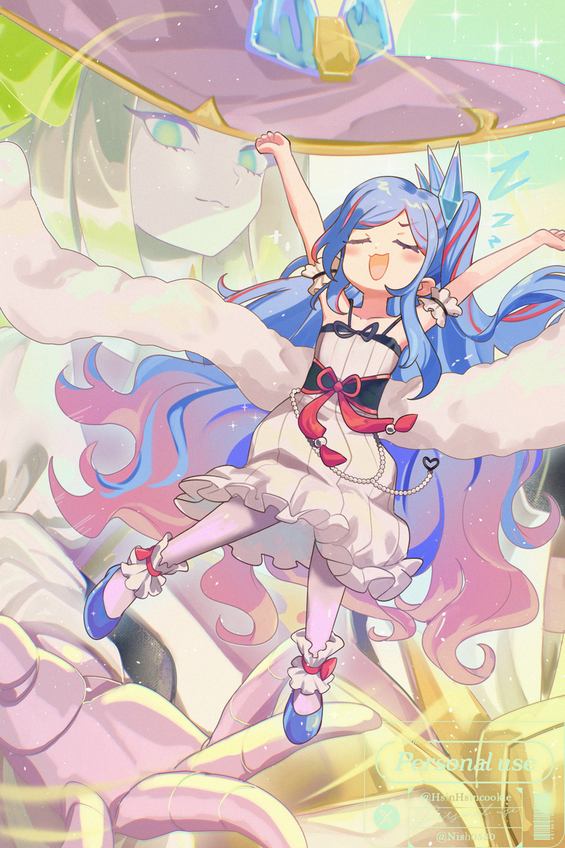 This is a pixiv picture whose title is ヴェール & アルル.