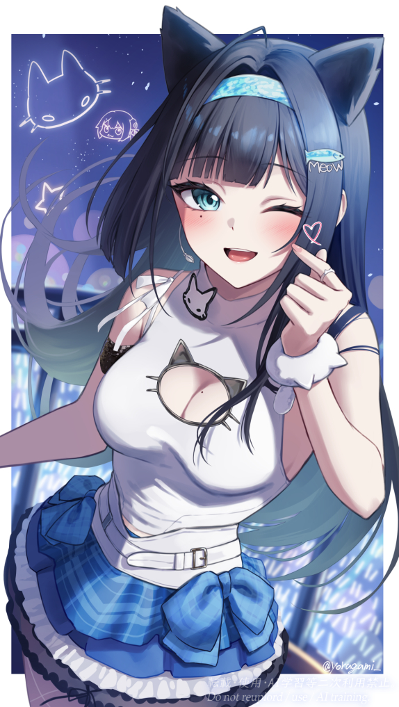 This is a pixiv picture whose title is ミント.