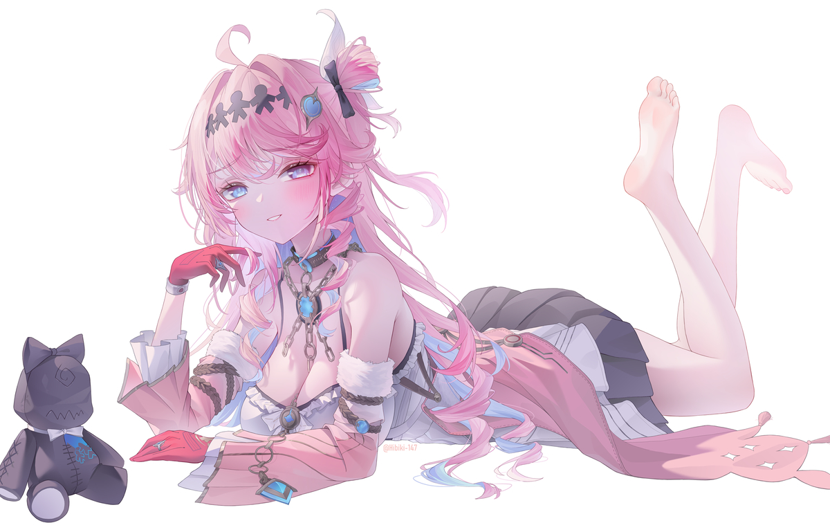 This is a pixiv picture whose title is 坏女孩娅娅.
