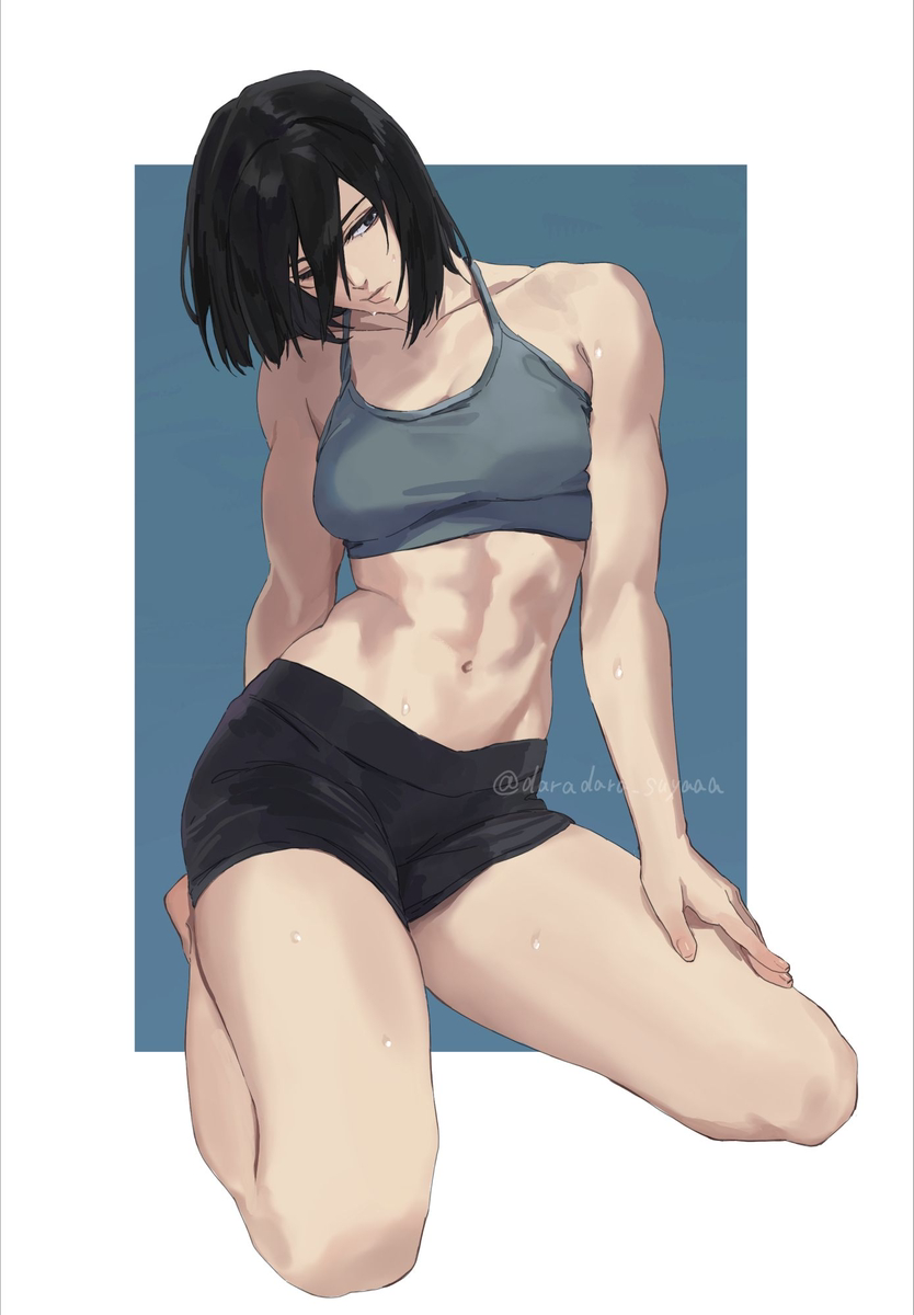 This is a pixiv picture whose title is 無題.