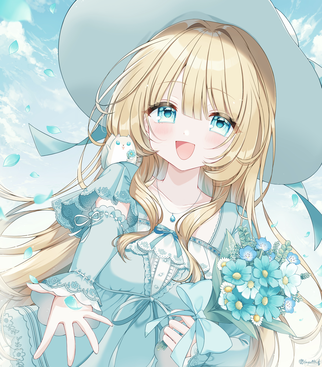 This is a pixiv picture whose title is ❁.