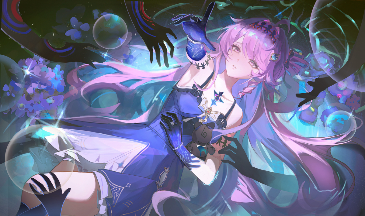 This is a pixiv picture whose title is 「请…不要怜悯我。」.