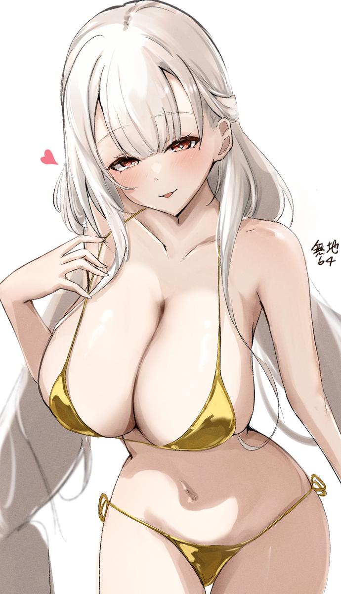This is a pixiv picture whose title is ゴールデンビキニシラ.
