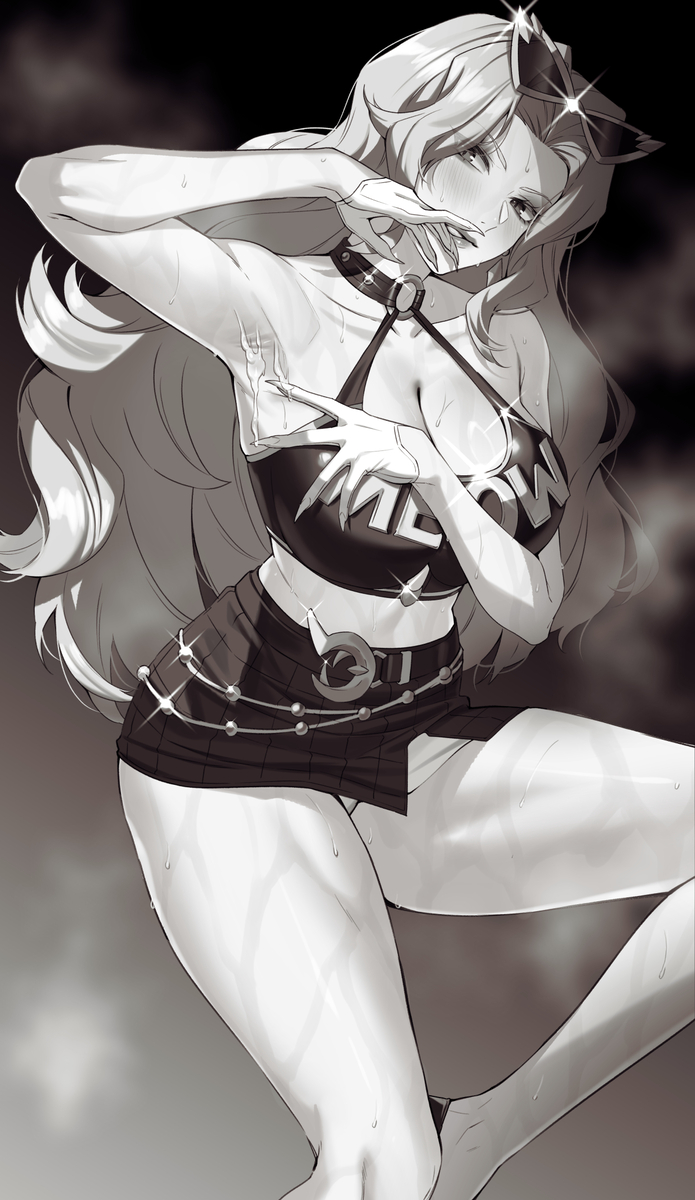 This is a pixiv picture whose title is Black cat.