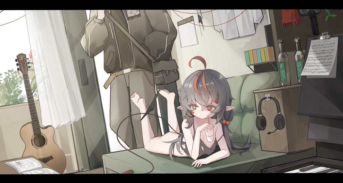 This is a pixiv picture whose title is 无题.