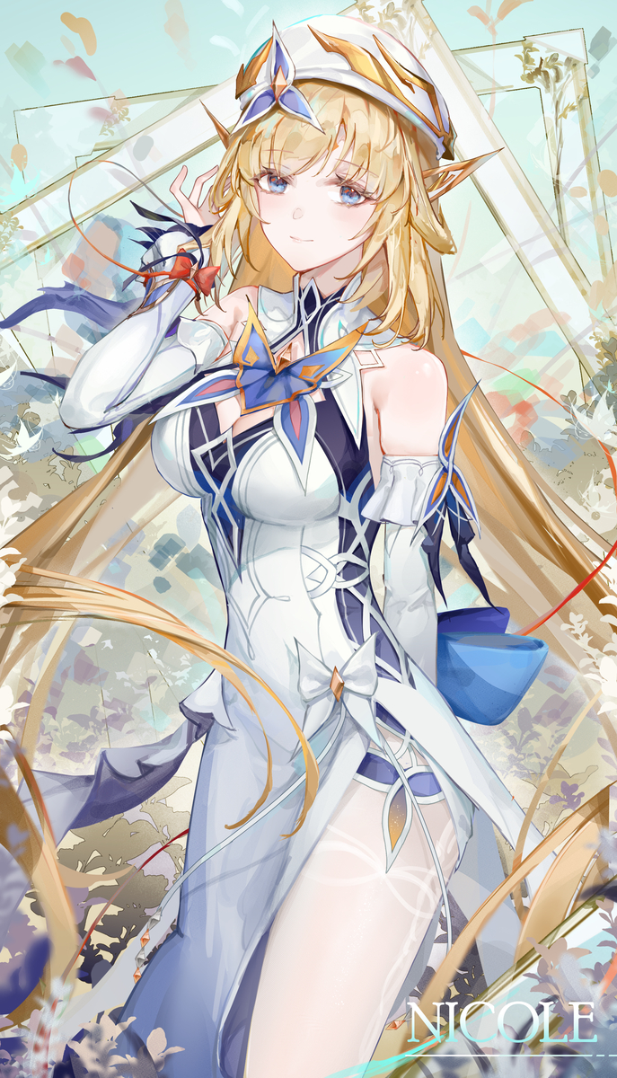 This is a pixiv picture whose title is Nicole.