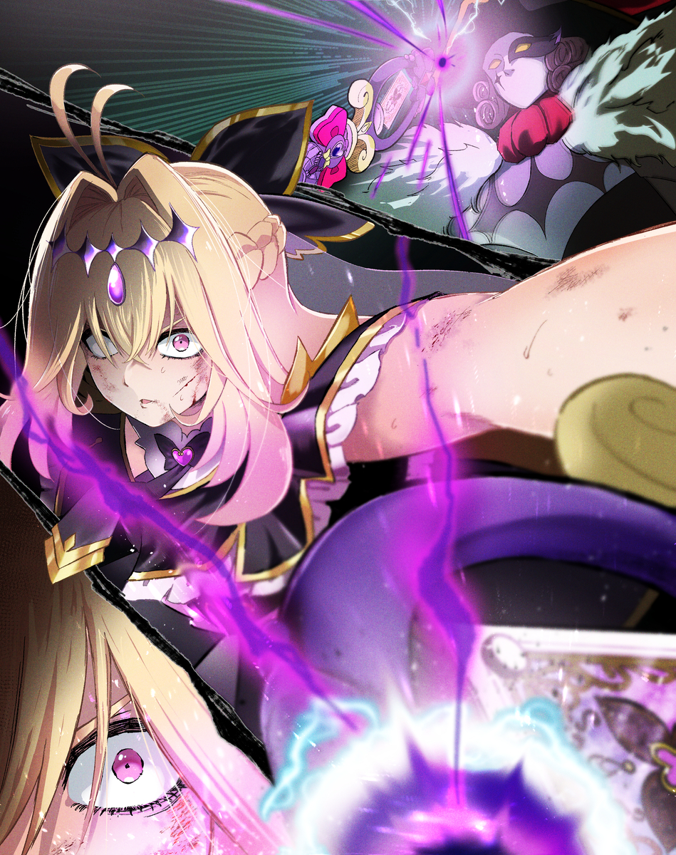This is a pixiv picture whose title is 「キュアエクレールの為なら、なんだってする」.