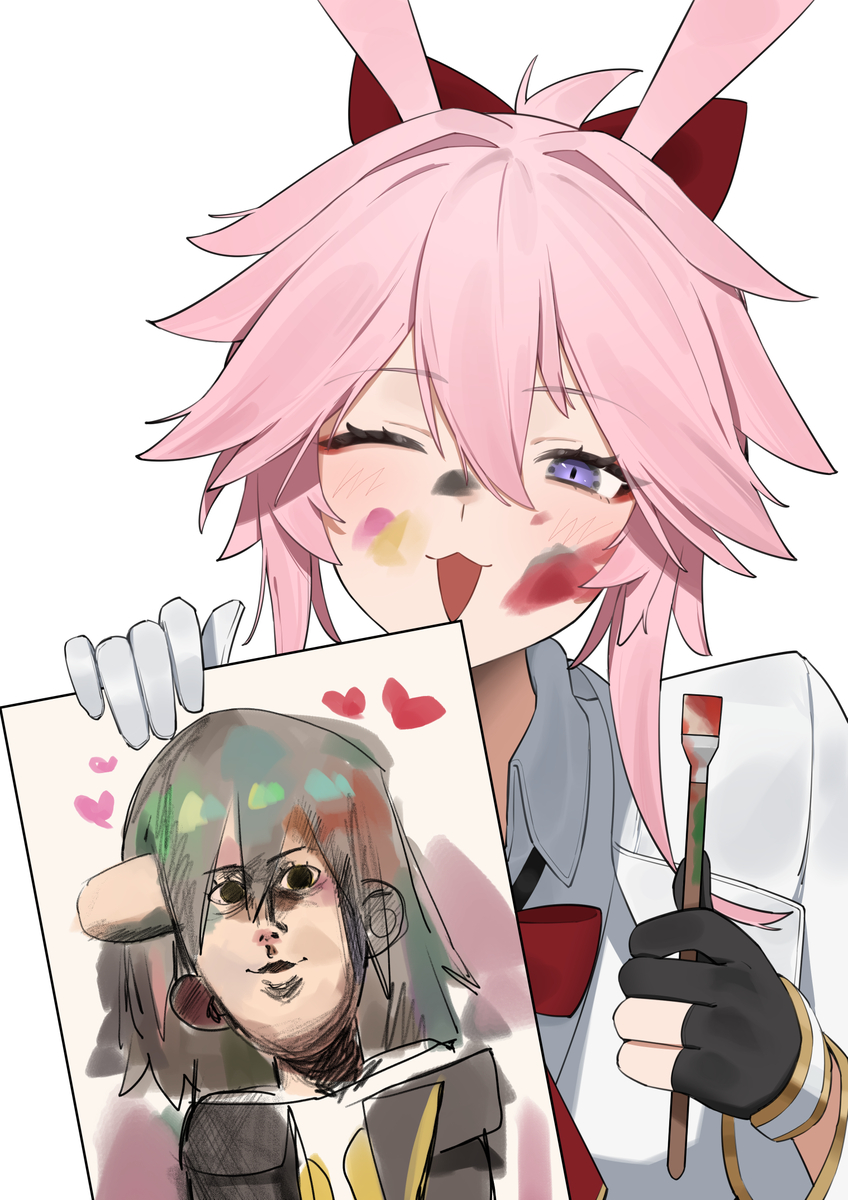 This is a pixiv picture whose title is 緋英.