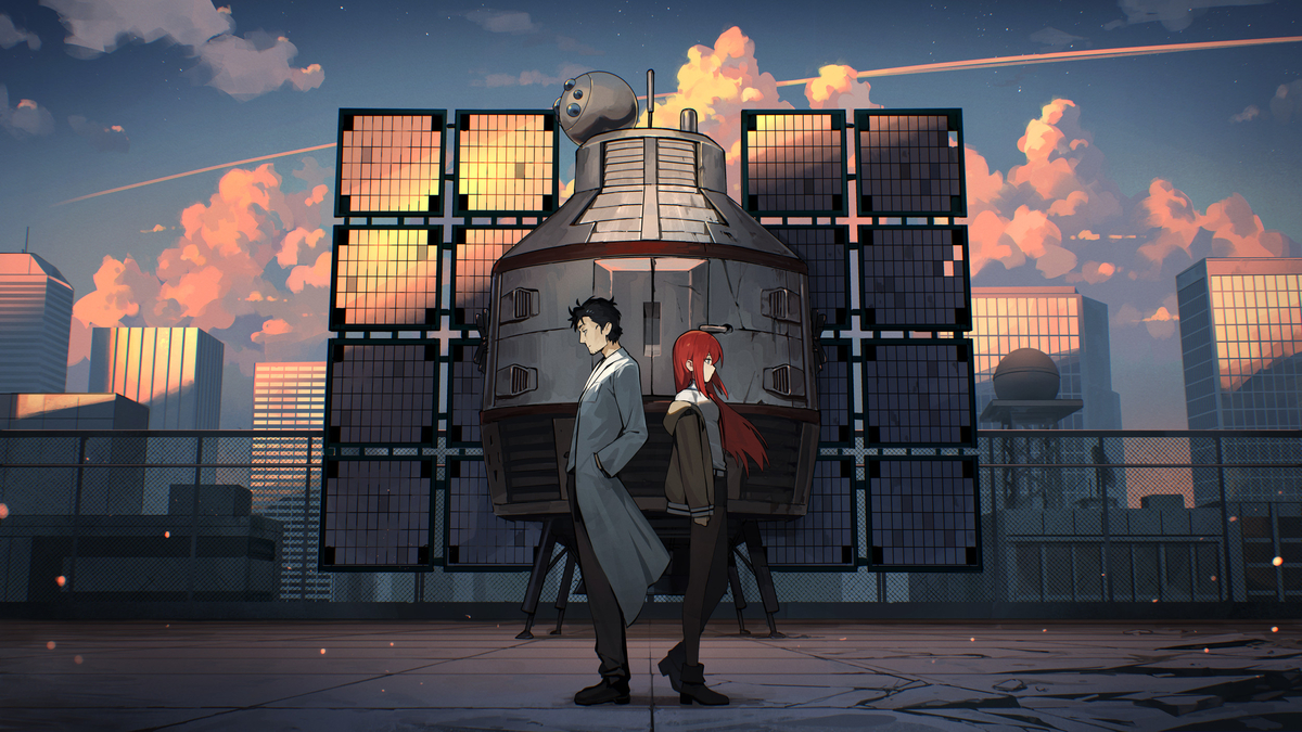 This is a pixiv picture whose title is Steins;Gate.