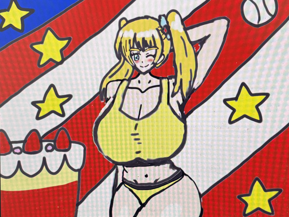 This is a pixiv picture whose title is バースデーアメリカンガール・ジェニファー❤️🇺🇸❤️.