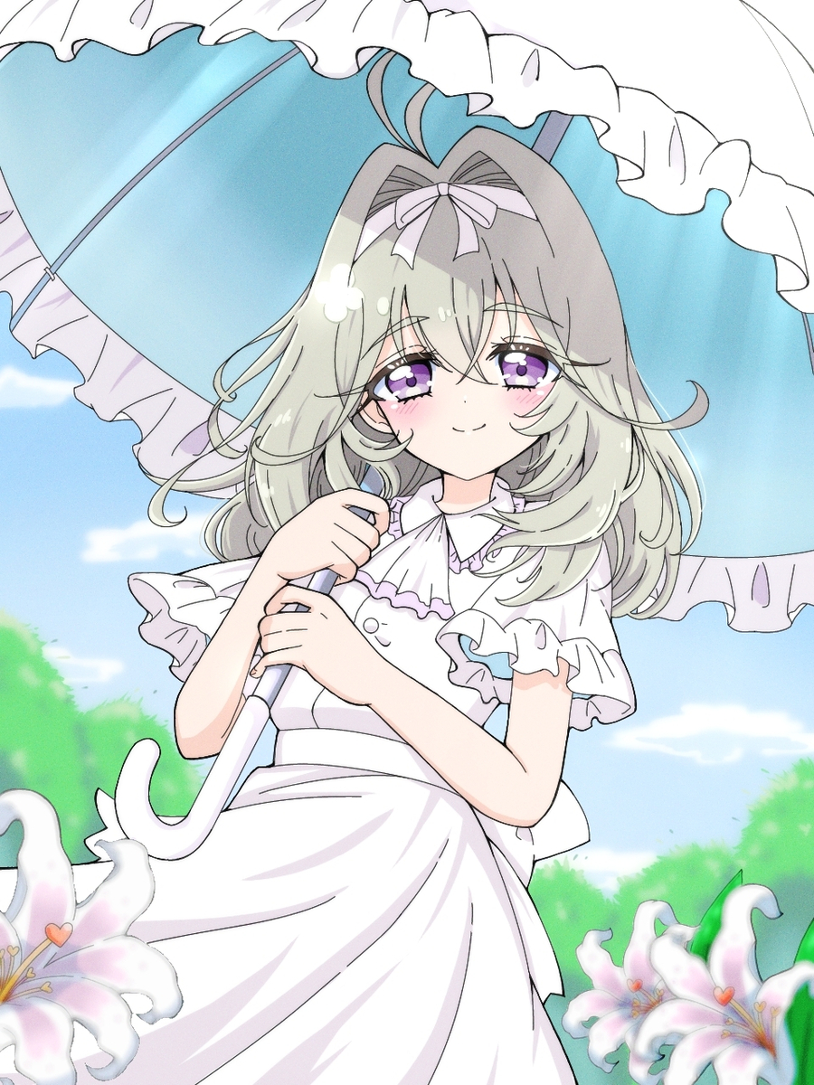 This is a pixiv picture whose title is ロンドンにいた時のるるかちゃん.