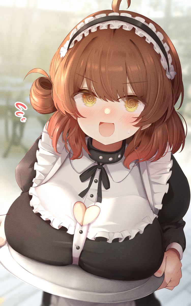This is a pixiv picture whose title is 「…召"し上"がれっ！」.