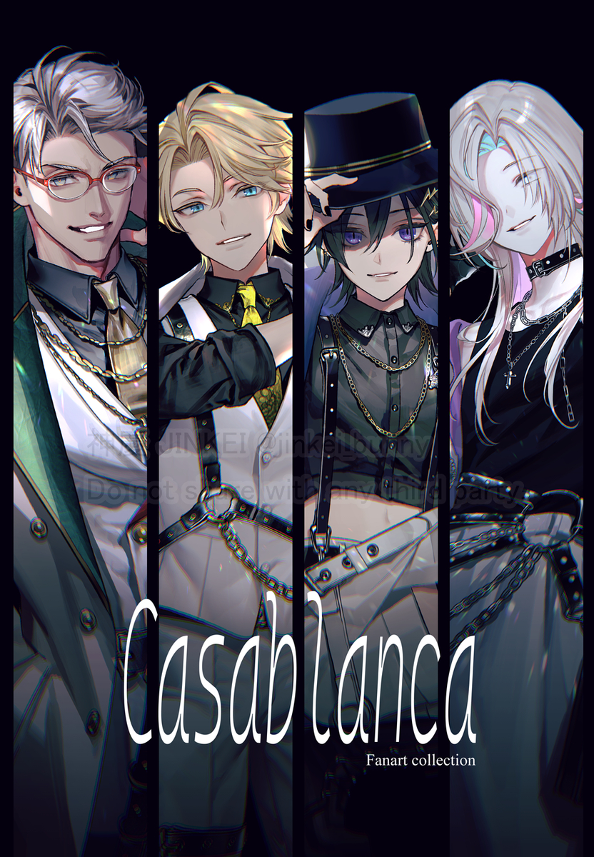 This is a pixiv picture whose title is 【スパコミ33新刊】Casablanca.