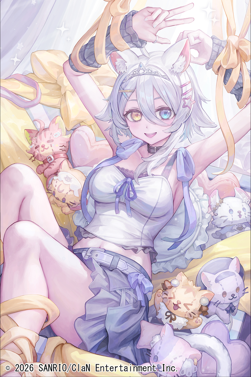 This is a pixiv picture whose title is 若魔白ソーダさん2026.
