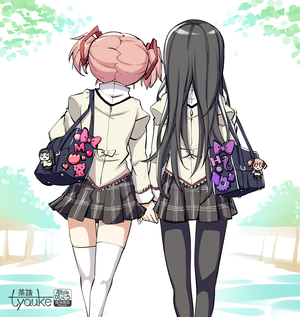 This is a pixiv picture whose title is まどほむ.
