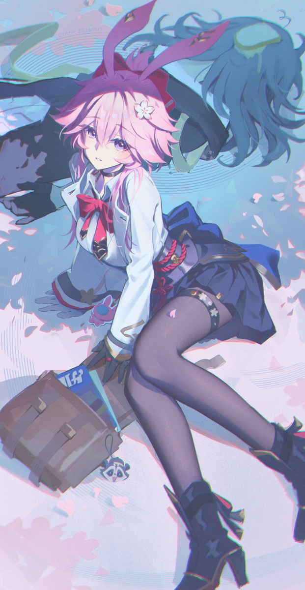 This is a pixiv picture whose title is 粉の泥头车.