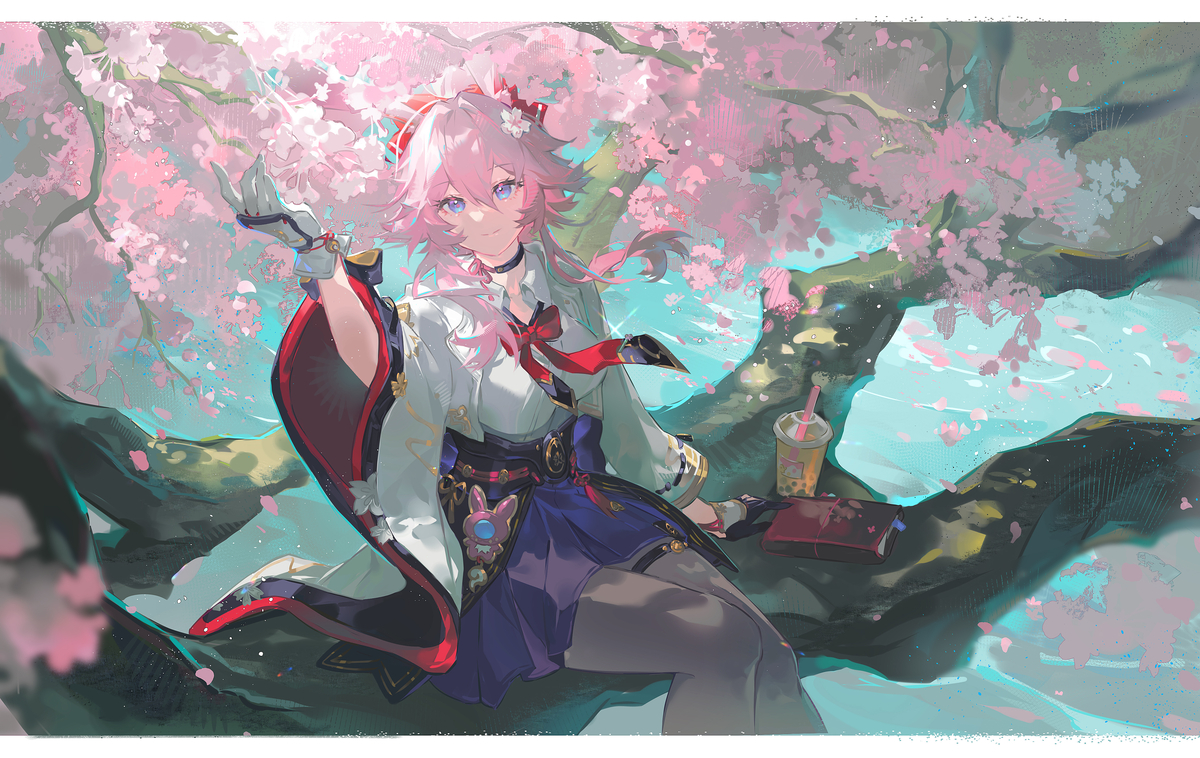 This is a pixiv picture whose title is 绯英🌸.