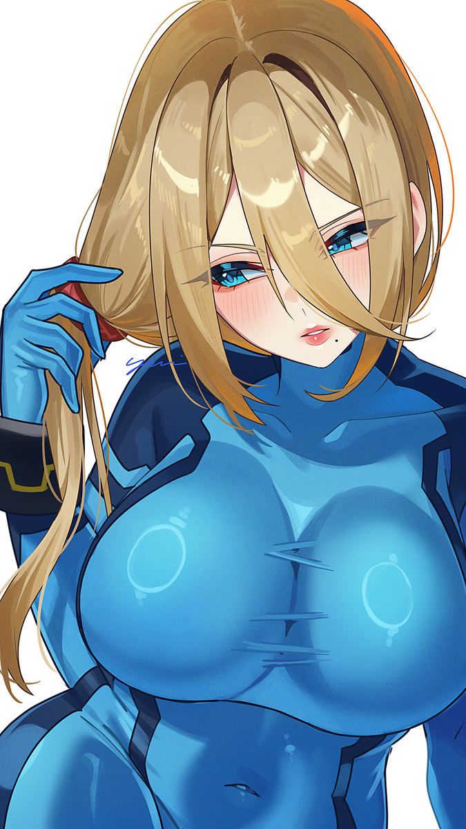 This is a pixiv picture whose title is 髪ほどきゼロサム.