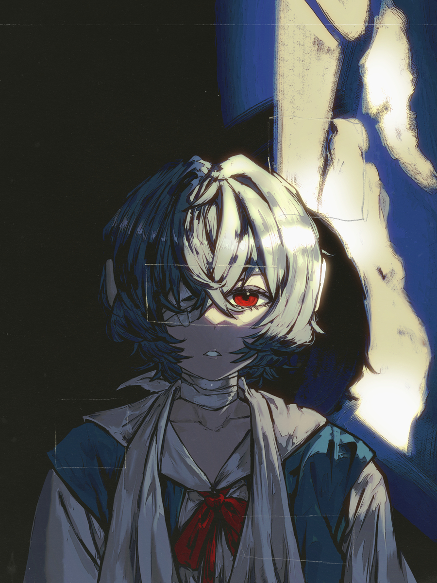 This is a pixiv picture whose title is :断片.