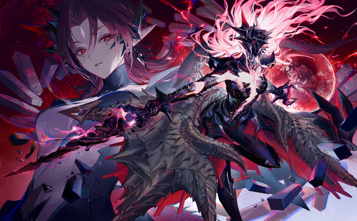 This is a pixiv picture whose title is Nefarith.