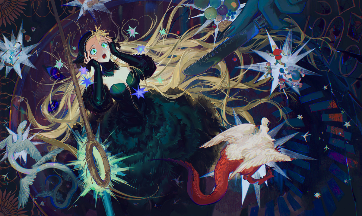 This is a pixiv picture whose title is Marcille.
