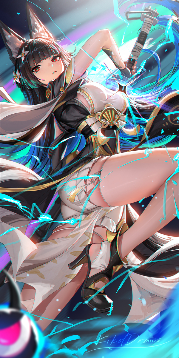 This is a pixiv picture whose title is Miyabi.