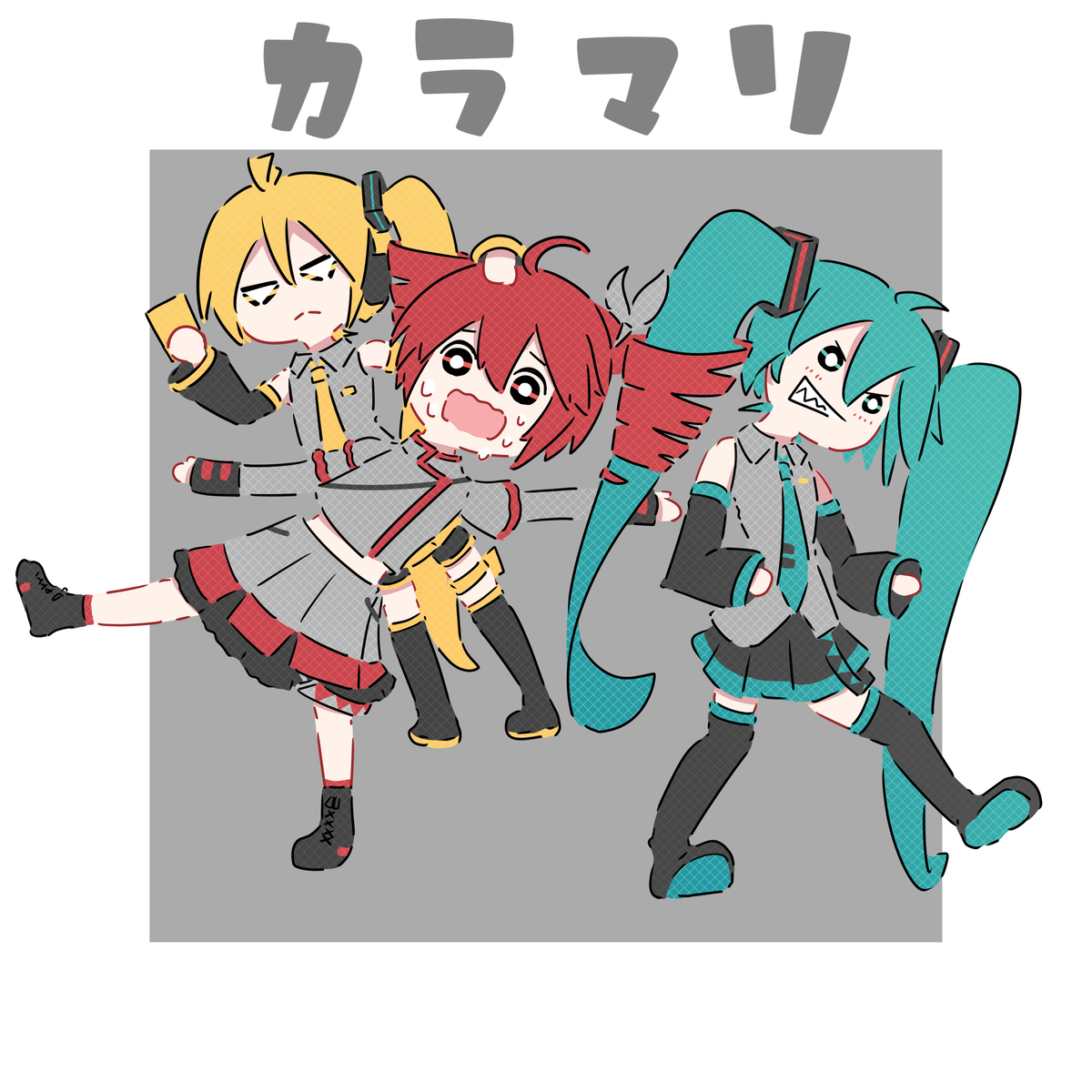 This is a pixiv picture whose title is カラマリ.