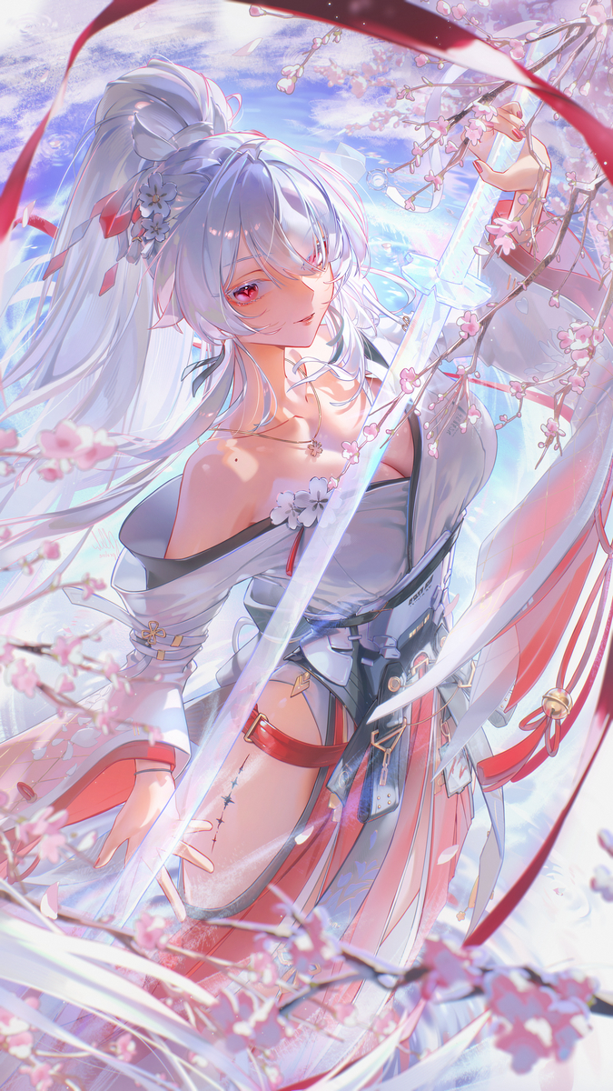 This is a pixiv picture whose title is Hiyuki.