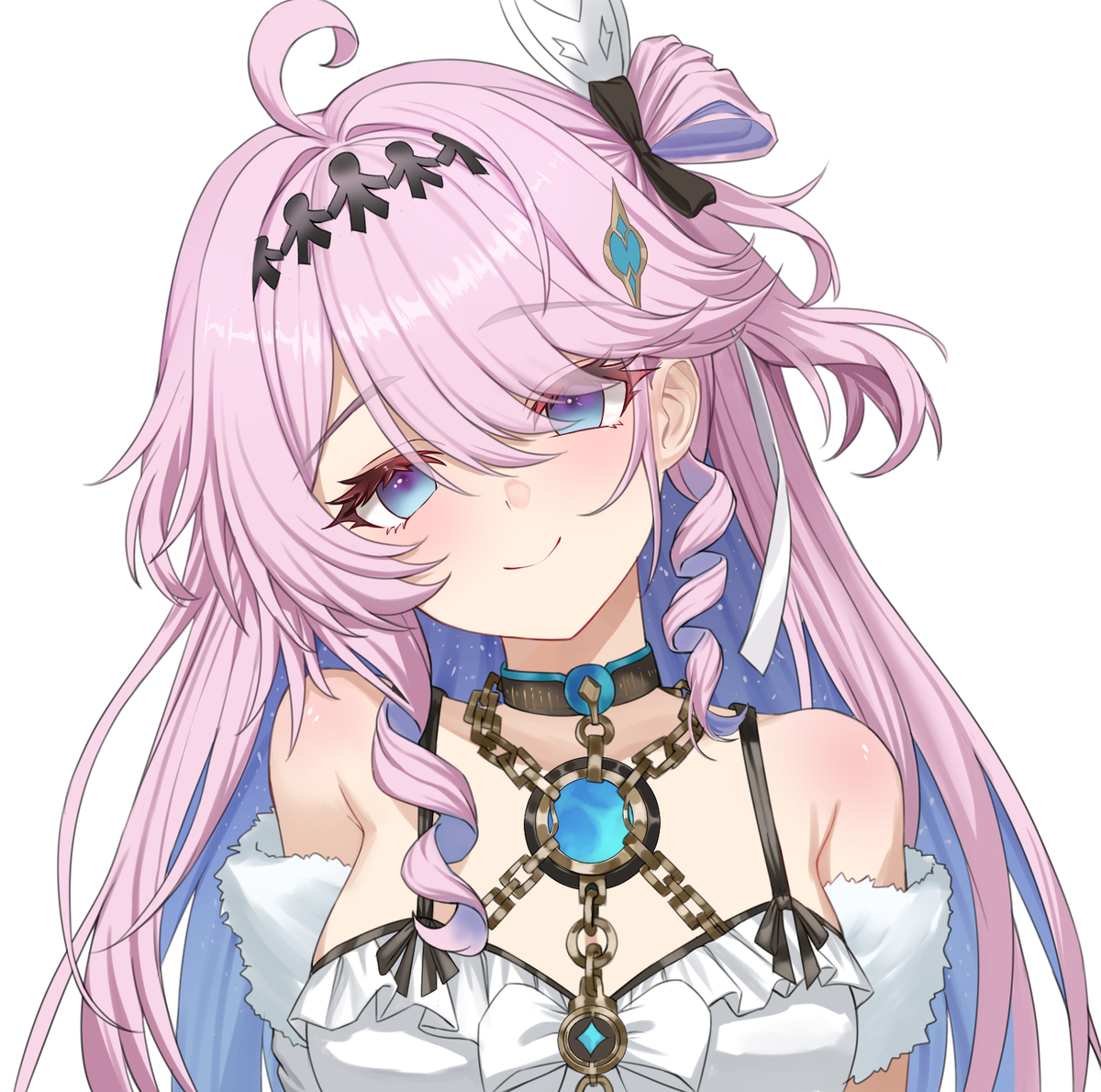 This is a pixiv picture whose title is 娅娅是好女孩.