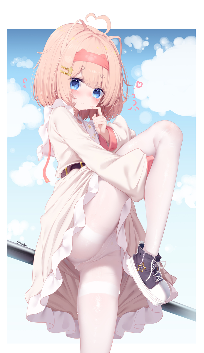 This is a pixiv picture whose title is ❤⭐.