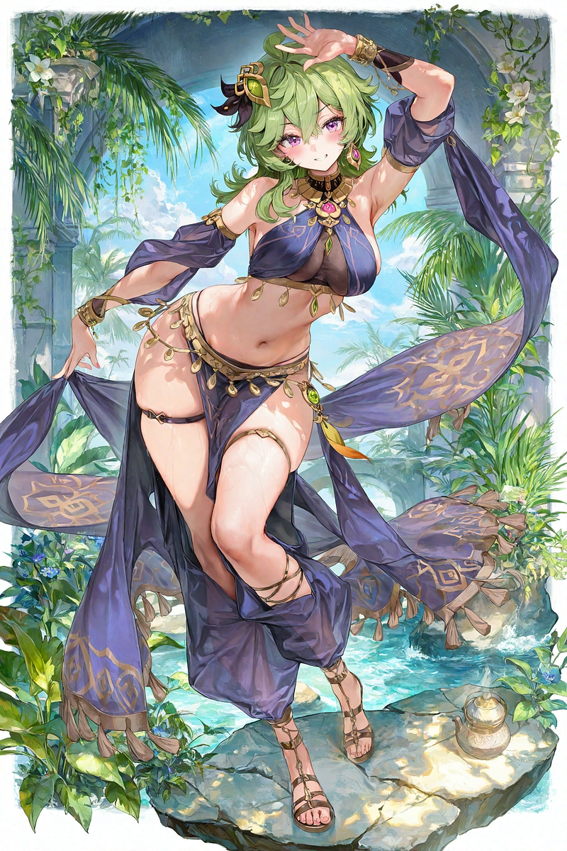 This is a pixiv picture whose title is コレイちゃん💃.