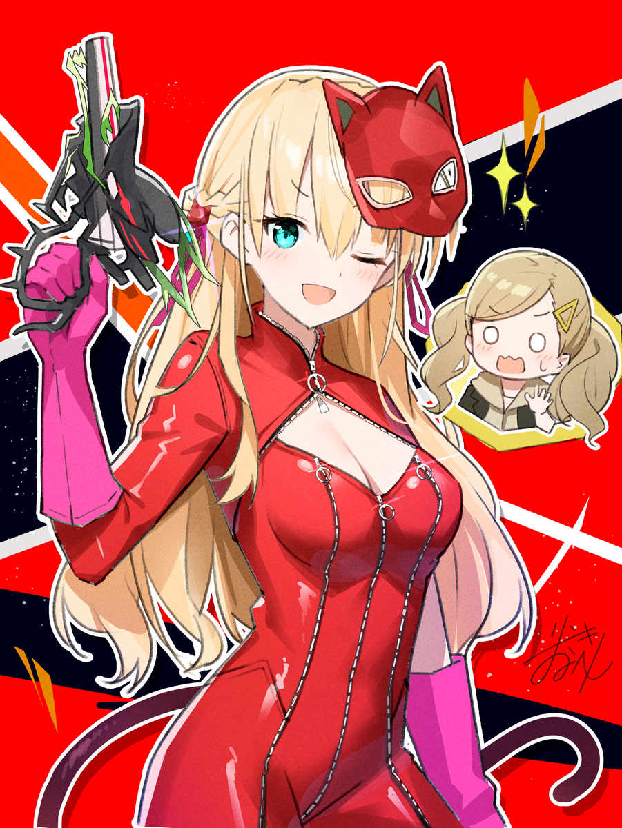 This is a pixiv picture whose title is ヘイ！ホールドアップ！.