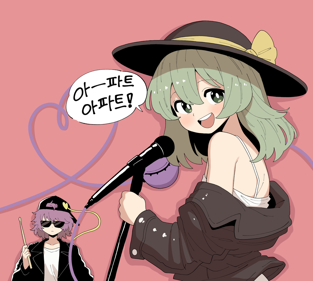 This is a pixiv picture whose title is APT.