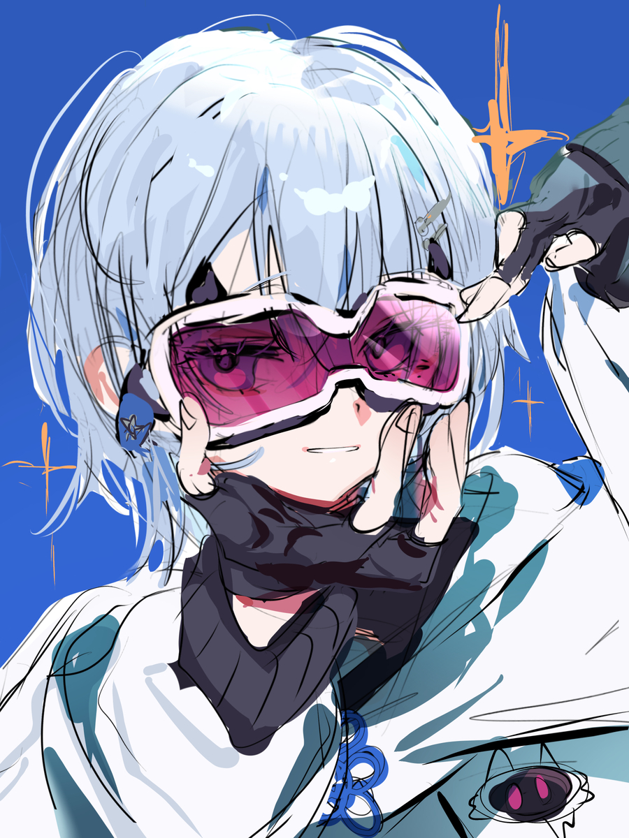 This is a pixiv picture whose title is 夕霧レイ様初描き.