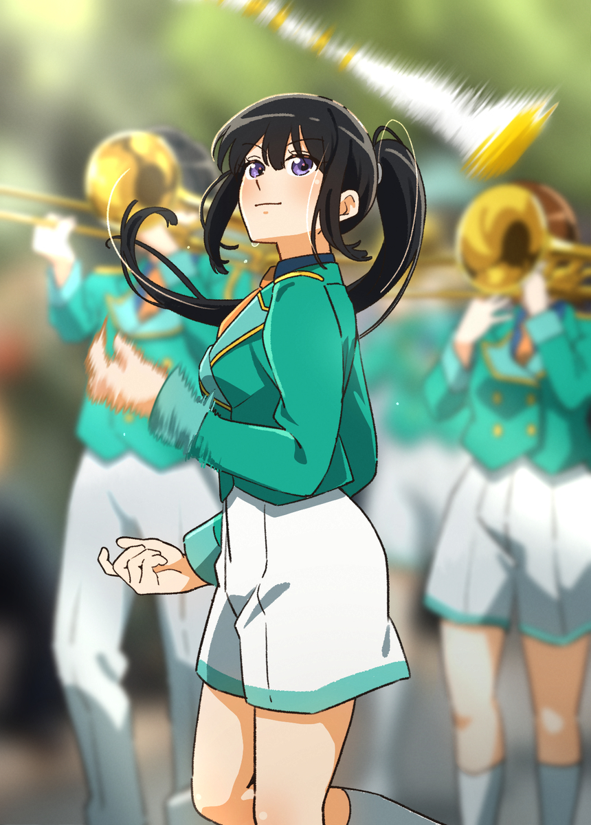 This is a pixiv picture whose title is 高坂麗奈生誕2026.