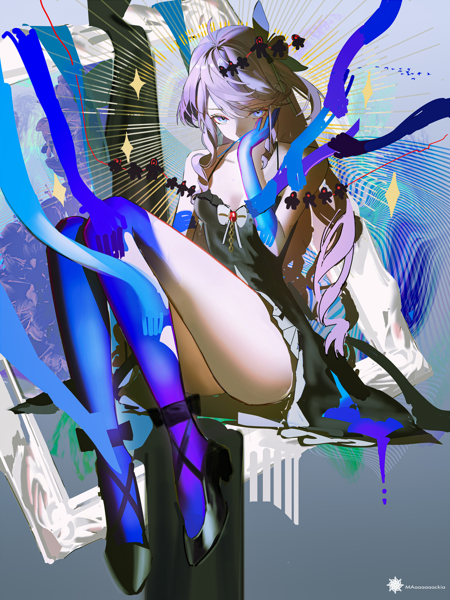 This is a pixiv picture whose title is 是达妮娅噢.
