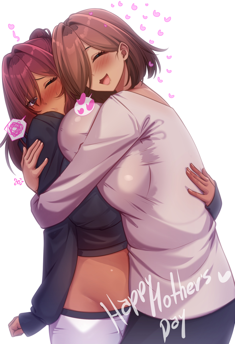 This is a pixiv picture whose title is Happy Mother's Day 💙✨️.